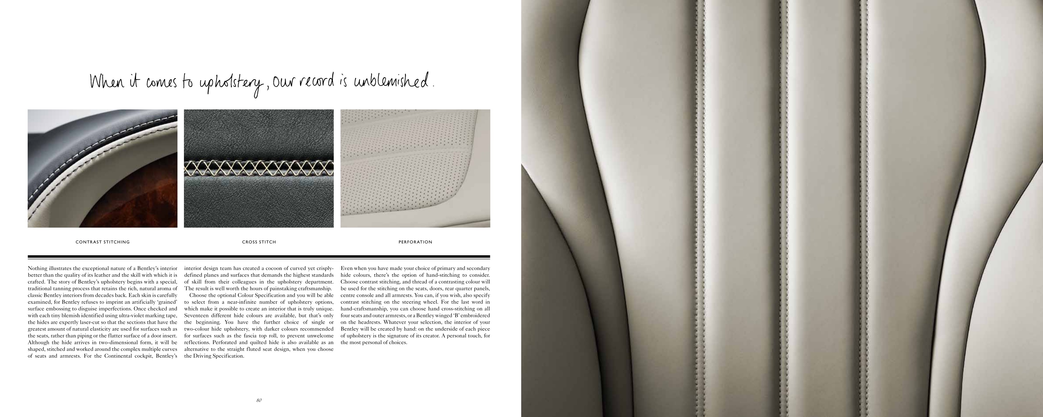 2012 Bentley Continental Brochure Page 27